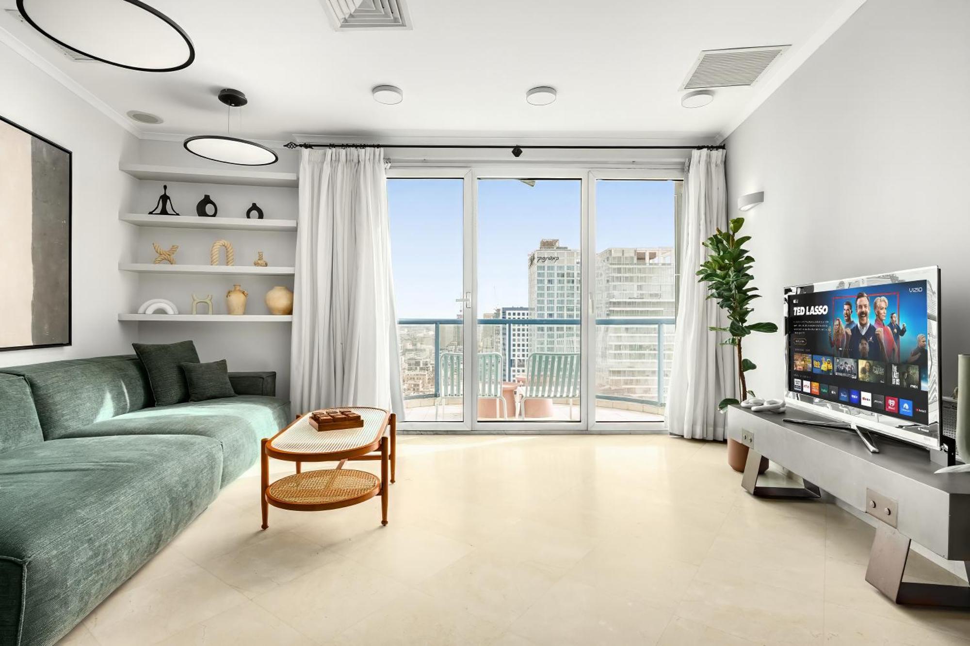 Superb Beachfront Apartments With Shelter By Sea N' Rent Tel Aviv Exterior foto