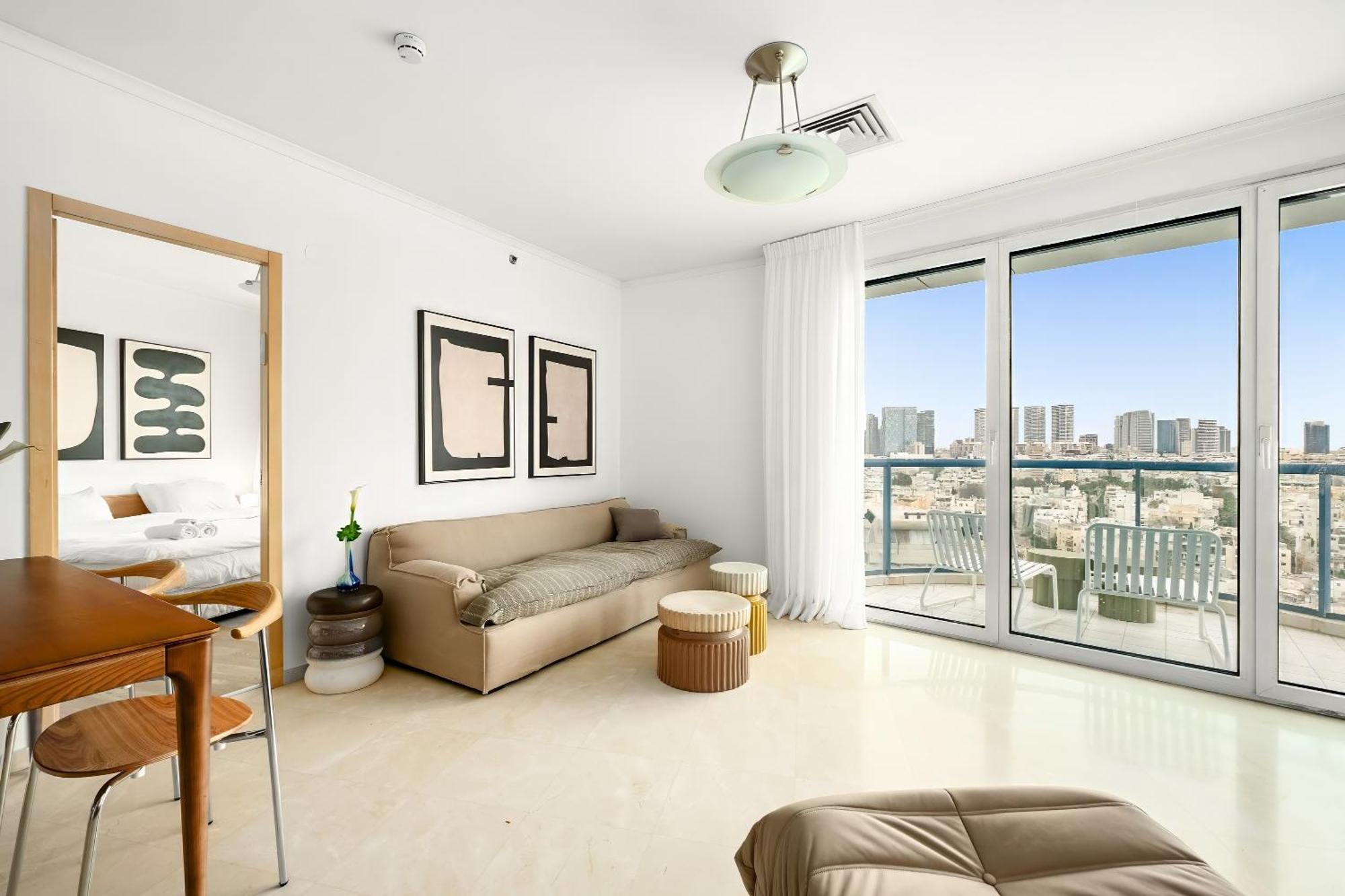 Superb Beachfront Apartments With Shelter By Sea N' Rent Tel Aviv Exterior foto